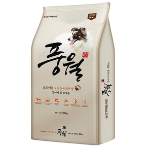 풍월 천하제일 전연령 오리고기 쌀 강아지 사료