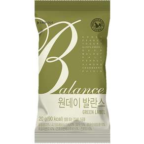 산과들에 원데이발란스그린 / 하루 한줌 견과 견과류, 20g, 30개 - 견과