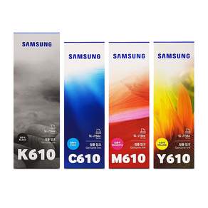삼성 INK-K610 C610 M610 Y610 정품잉크 세트
