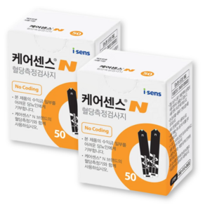 케어센스 N 개인용혈당검사지, 50개입, 2개