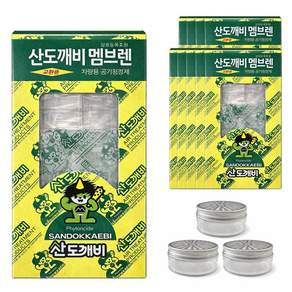 [무배]산도깨비 멤브렌 피톤치드향 10개+방향제 케이스 3개 증정