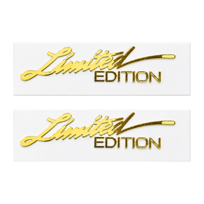 리미티드 에디션 자동차 메탈 엠블럼 스티커 차량 포인트 데칼