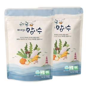 먹놀잼 국산 유기농 100% 바다담은 맘이수 채수 육수 티백