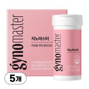 여성 질 유산균 지노마스터 섭취 15일 개선확인