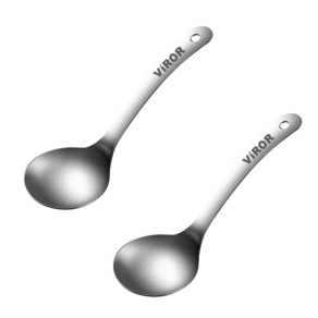 비로르 304 스텐 미니 국자 가정용 앞접시 먹방 숟가락 업소용 서빙 스푼