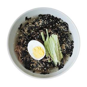 [동해막국수] 47년 강릉노포 맛집 물막국수 (감자메밀면+육수) / 쫄깃한 식감 시원 슴슴한 육수