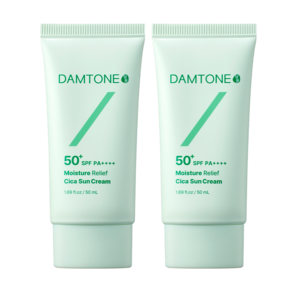 담톤 저자극 눈시림없는 클리닉개발 순한 수분진정 백탁없는 발림성좋은 선크림 SPF50+ PA++++
