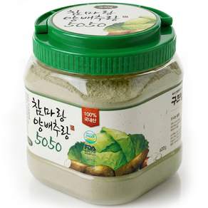 구뜨밀 마가루 양배추분말 참마랑 양배추랑 5050, 600g, 1개