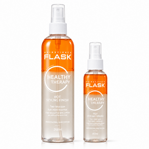 플라스크 파스타 헬씨 헤어 테라피 핫 스타일링 피니쉬 265ml +80ml