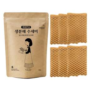 맘이안심 국산 생분해 수세미 와이드