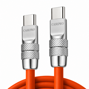 케이스프로 실리콘 초고속 충전 케이블 240W 480Mbps C to C