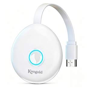Koogold 5G 4K TV 무선 미러링 미라캐스트 HD MHL동글 스마트폰미러링 미러링 송수신기 미러링 TVING 유튜브 연결 휴대폰