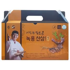 김오곤 녹용산삼 배양근 골드 녹용산삼 액기스 90포 150포 사은품 침향환 10환