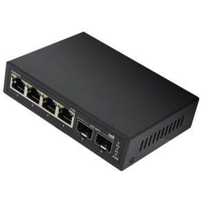 넥시 6포트 스위칭허브 초고속 2.5G 4포트 + 10G 광 2포트 SFP 스위치 인터넷 분배기 광허브