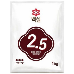 CJ/제일제당/백설 2.5 1kg