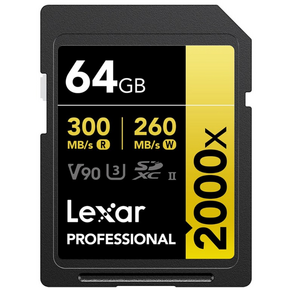 렉사 SD카드 2000배속 UHS-II LSD2000064G