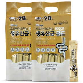 서울약사신협 프로바이오틱스 생유산균 골드 2.5g 120포 (리필팩)