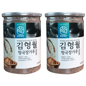 청정태안 김명월 검정콩 청국장가루