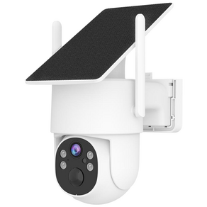 2K 4MP 태양광 무선 CCTV 실외용 PTZ 배터리 카메라 태양광 충전 패널