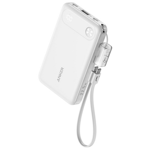 앤커 파워뱅크 10000mAh 22.5W 보조배터리 고속충전 기내반입 C타입 케이블 일체형 아이폰 갤럭시