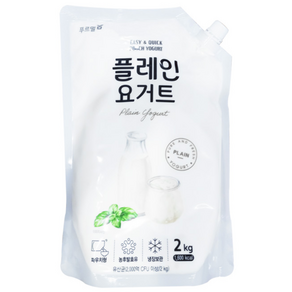 옳은유통스토어 푸르밀 플레인요거트 (대용량) *냉장배송*