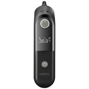 뷰노 하티브 블루투스 체온계 TP50T 아기 귀 적외선 체온계 이어캡 1box