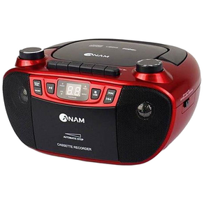 아남 MP3 CD포터블카세트 USB인식 카세트 FM 라디오 AUX 이어폰 단자 어학용