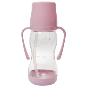성인 요양원 손잡이 빨대물병 완벽흘림방지 350ml 노인용품 병원빨대컵