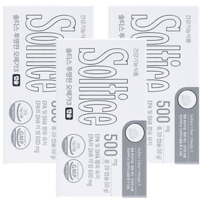 솔티스 투명한 오메가3 10g