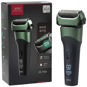 조아스 전기면도기 트리플 블레이드 생활방수 전동면도기