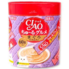 챠오츄르 고양이 구루메 버라이어티 간식 60p