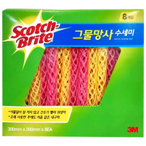 스카치브라이트 그물망사 수세미 MN-900