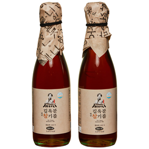 김옥분 옛날 참기름 통참깨 100%