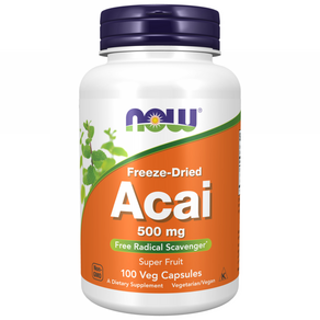 나우푸드 아사이 500mg 베지 캡슐, 100정, 1개