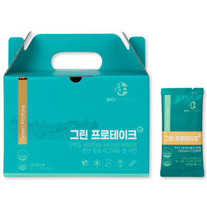 [그린프로테이크] 식물성 대두 단백질 분말 스틱 20g 30포