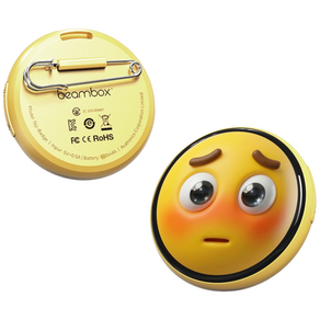 beambox Niji 디스플레이 배지 디지털 전자 뱃지 배지 1년 AS 1.53inch 45mm 고화질 다이나믹 디지털 액자 블루투스 badge LED 애니메이션