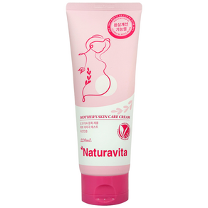 나투라비타 마더스케어 튼살크림 220ml - 빠른흡수 피부탄력 자연유래 튼살완화 튼살 개선