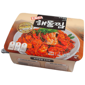 [최기택] 해물찜 밀키트 2~3인분 캠핑 술안주 10분완성