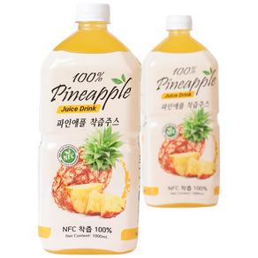 물한방울 넣지 않은 파인애플 착즙 주스 100프로 1000ml