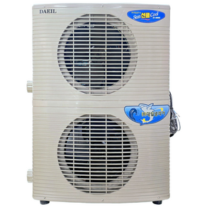 수족관냉각기 선쿨 대일냉각기 3마력 DA-3000B 단상 해수 수조용 220V 낚시터 사우나 산업용 식품공장 쿨러