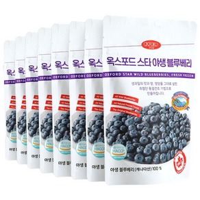 [일반 블루베리보다 높은 고성분] 캐나다100% 옥스포드 야생블루베리 동결건조 과일칩