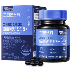 그린몬스터 지방타파 다이어트 칼로아웃 잔티젠+