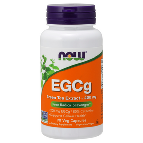 나우푸드 EGCg 녹차 추출물 400mg 베지 캡슐