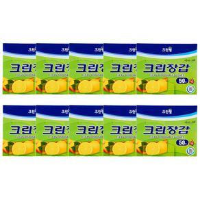 크린랩 크린장갑 일반 50매