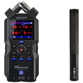 ZOOM H4essential+데이티 마이크 S-mic 2S 1+1 행사이벤트