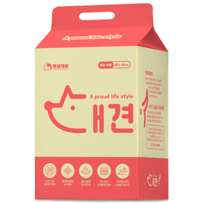 백세개로 대견패드 강아지 배변패드