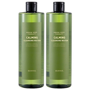 은율 그린 씨드 카밍 클렌징 워터, 500ml, 2개