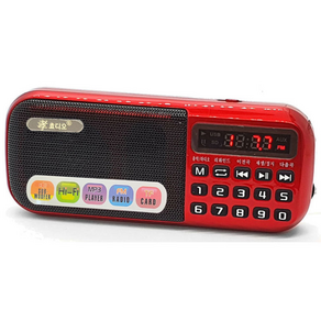 효도라디오 DM-365 B-898E 휴대용 mp3 FM 충전식 라디오