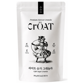 CrOAT 크로트 라이트 슈가 그래놀라 파우치