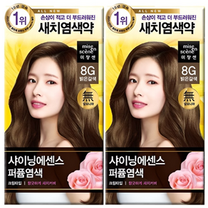 미쟝센 샤이닝 에센스 새치전용 염색제